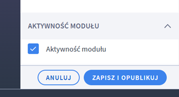 Zapisz zmiany i opublikuj