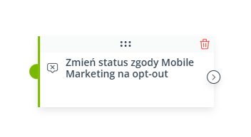 zmien status zgody mobile marketing na opt out