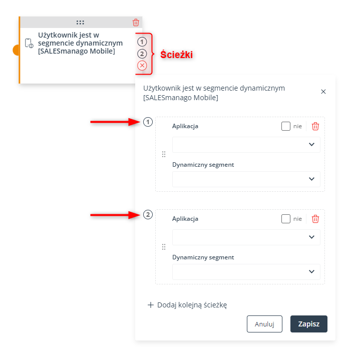 workflow warunek sciezki