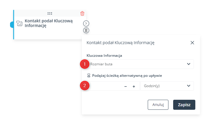 kontakt podal kluczowa informacje