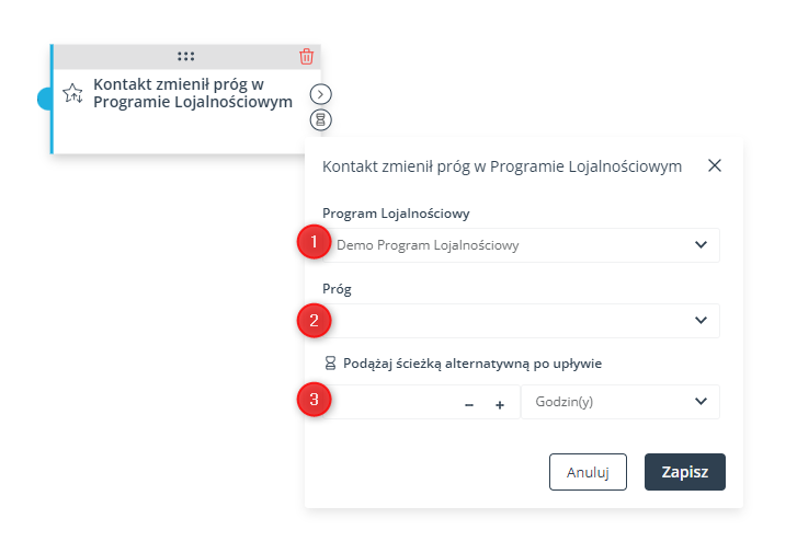 kontakt zmienil prog w programie lojalnosciowym