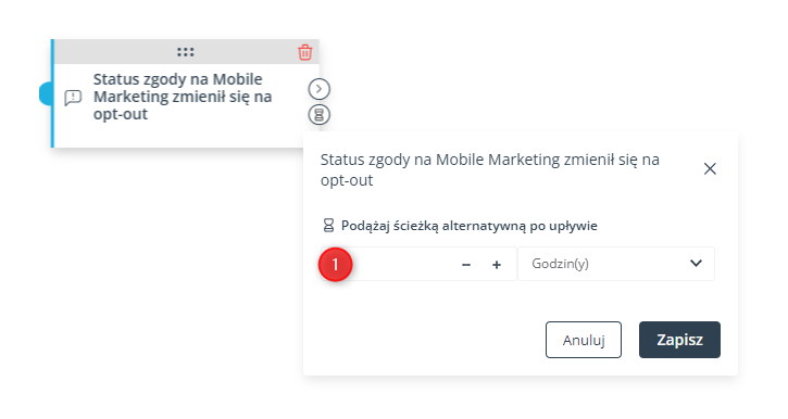 status zgody na mobile marketing zmienil sie na opt-out